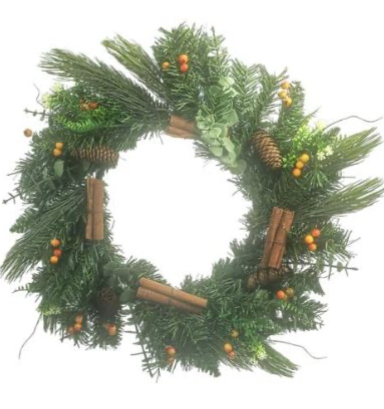 Christmas wreaths made with Luxury Artificial Flowers