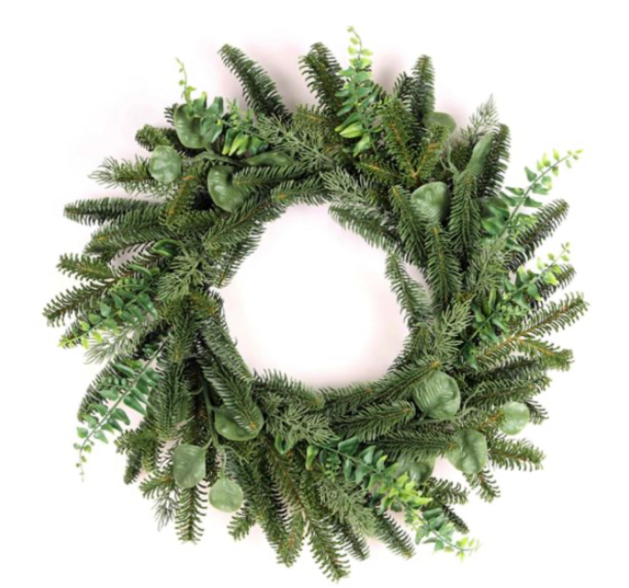 Christmas wreaths made with Luxury Artificial Flowers