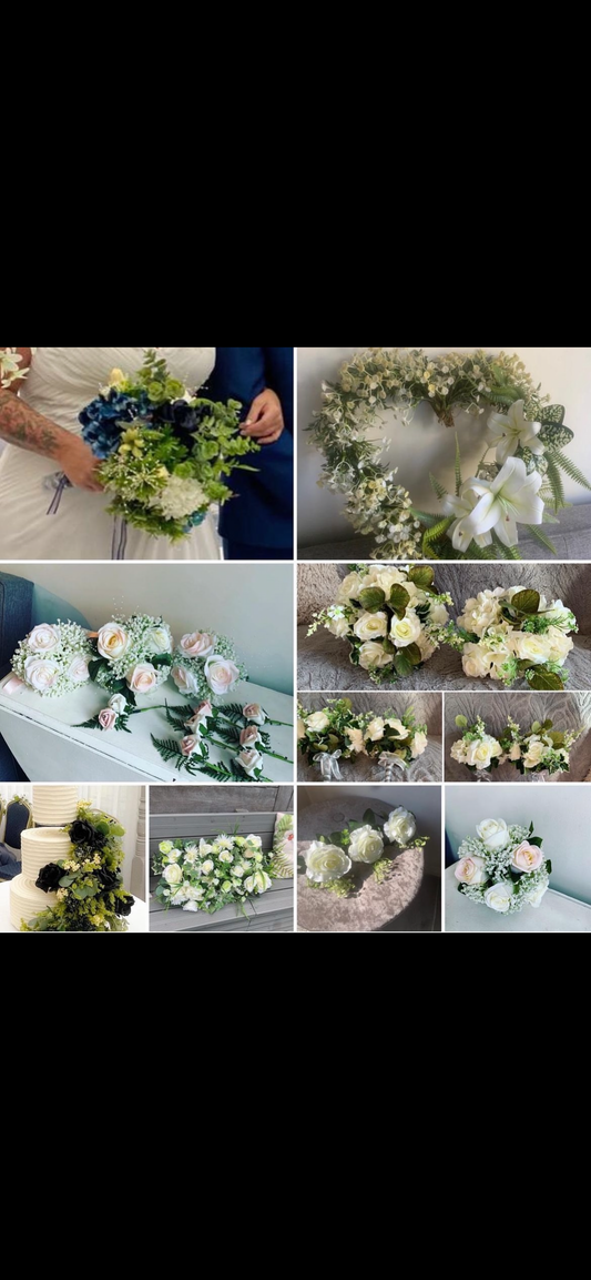 KEEP your MEMORIES 🥂the SECRET  to the PERFECT wedding, Luxury ARTIFICIAL Flowers