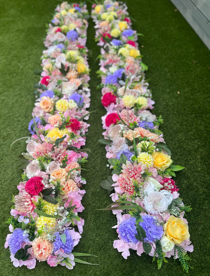 Flower runners/garlands