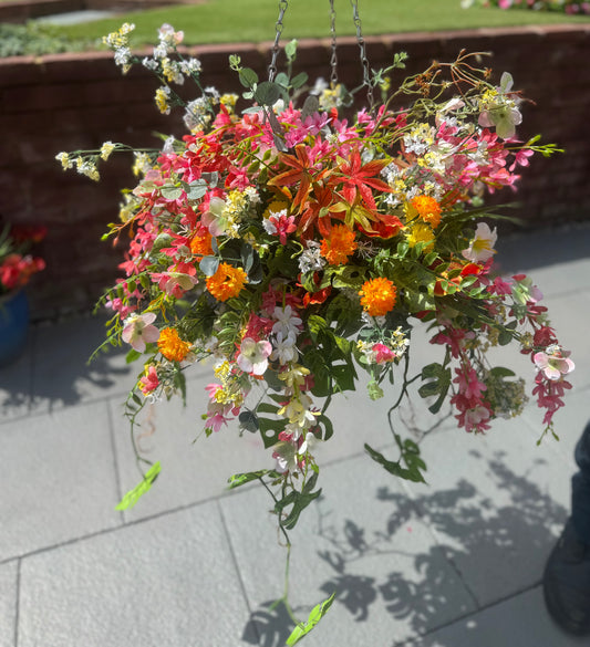 Extra full Hanging Baskets