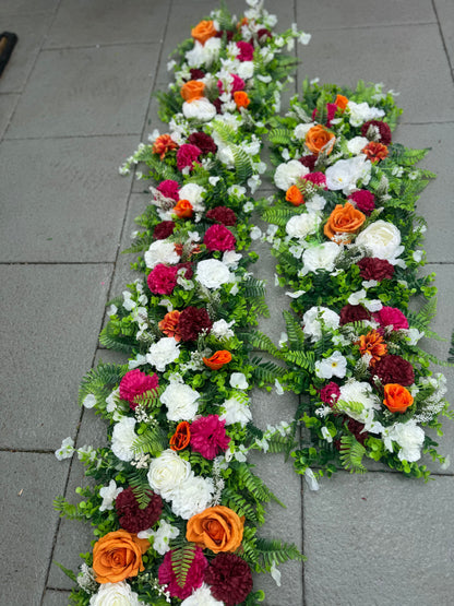 Flower runners/garlands