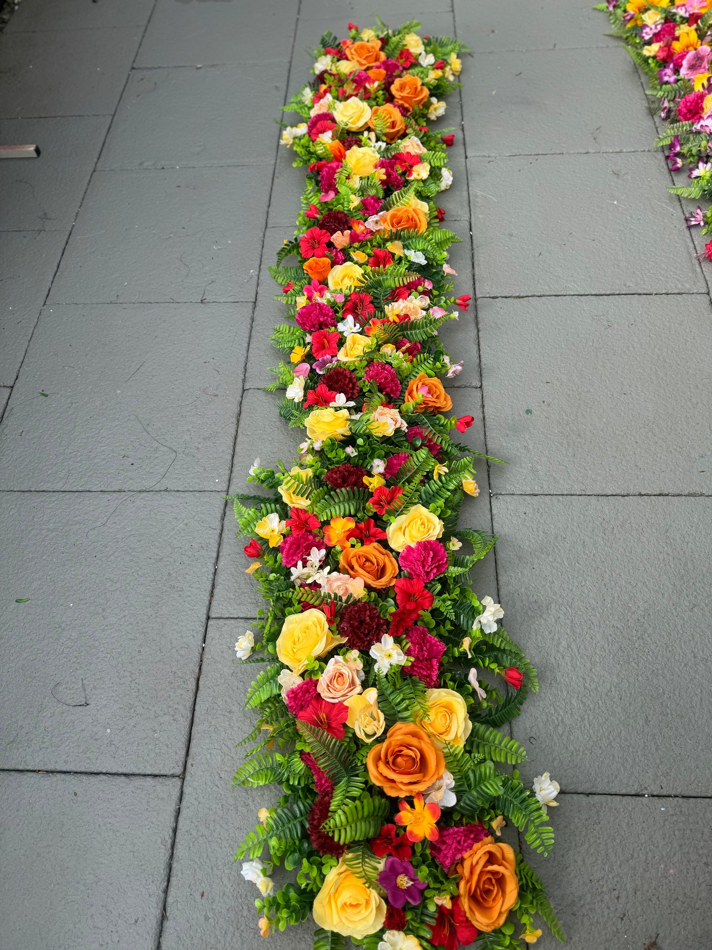 Flower runners/garlands