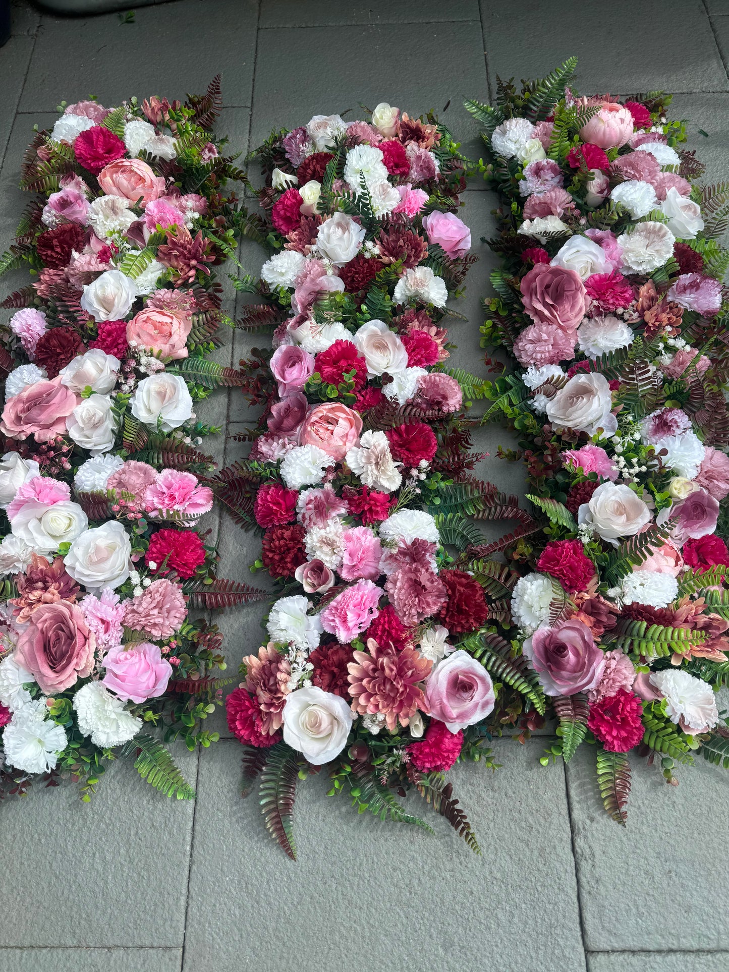 Flower runners/garlands