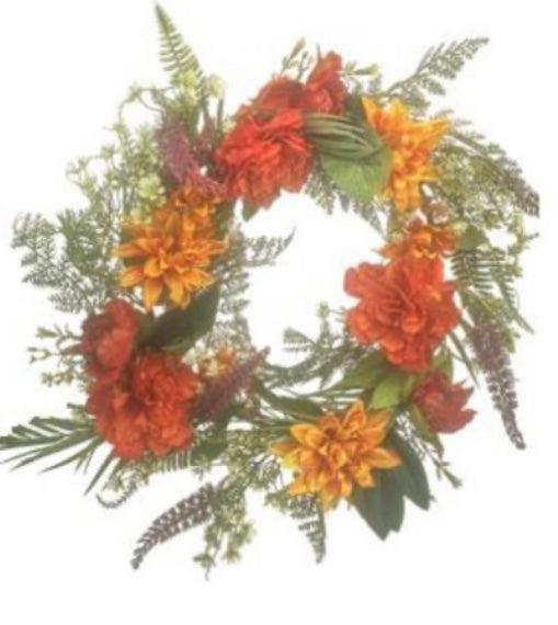 Wreaths made with Luxury Artificial Flowers