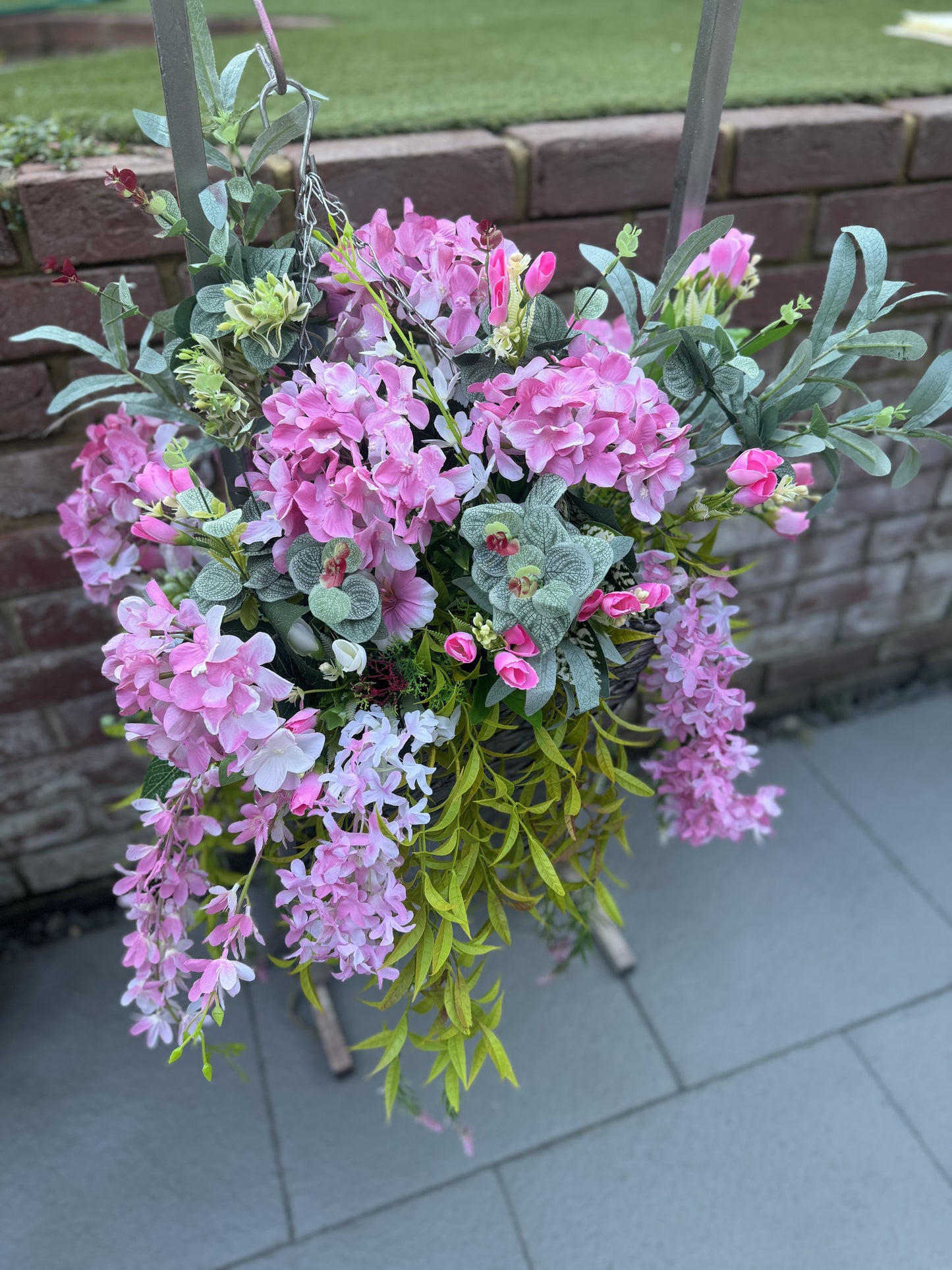 Extra full Hanging Baskets