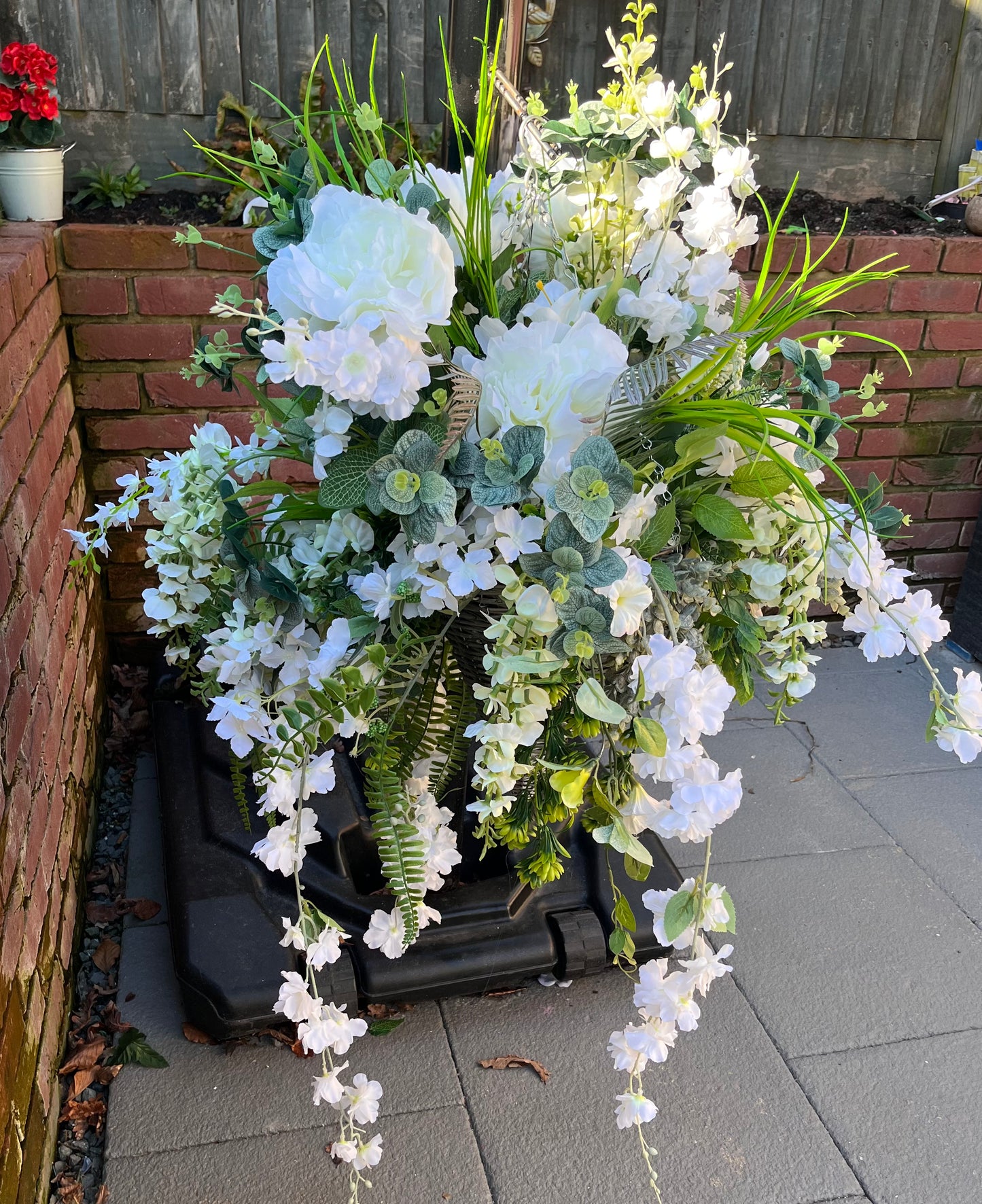 Extra full Hanging Baskets